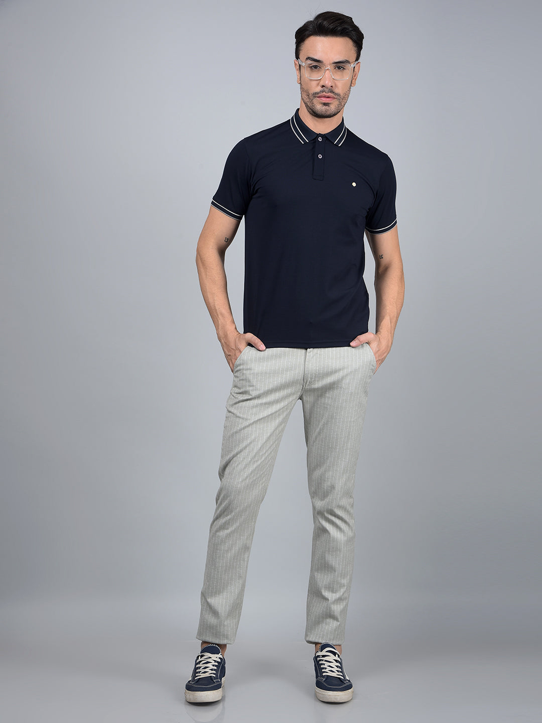 Green Printed Trousers-Men Trousers-Crimsoune Club