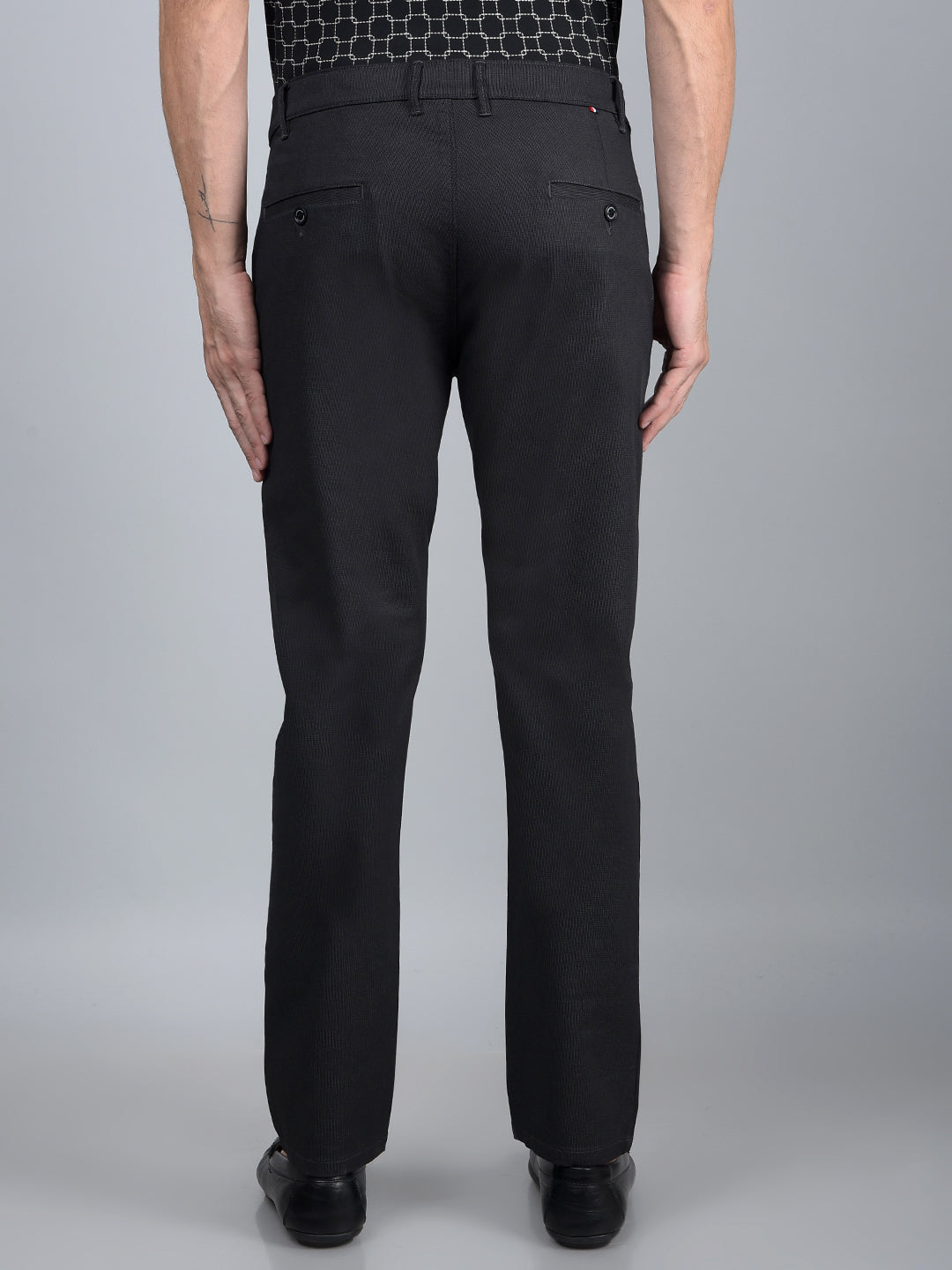 Black Trousers-Men Trousers-Crimsoune Club