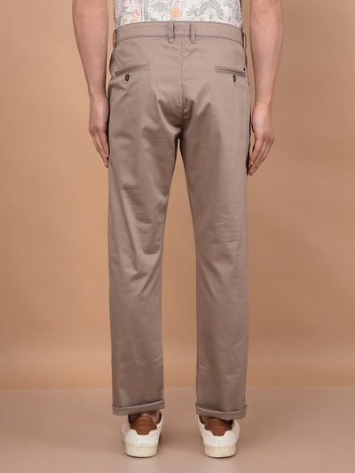 Brown Trousers-Men Trousers-Crimsoune Club