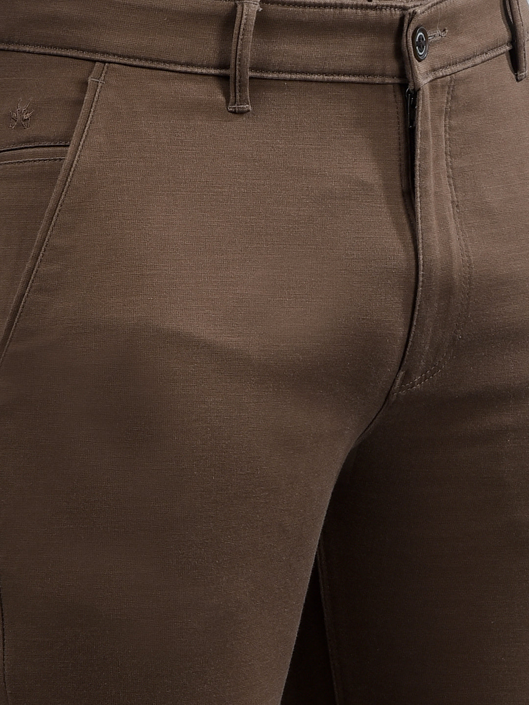 Brown Trousers-Men Trousers-Crimsoune Club