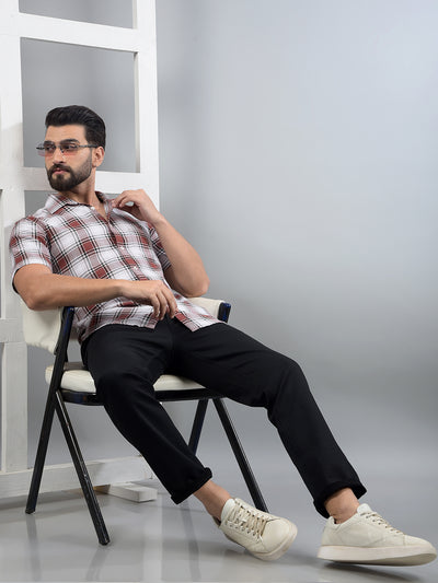Black Trousers-Men Trousers-Crimsoune Club