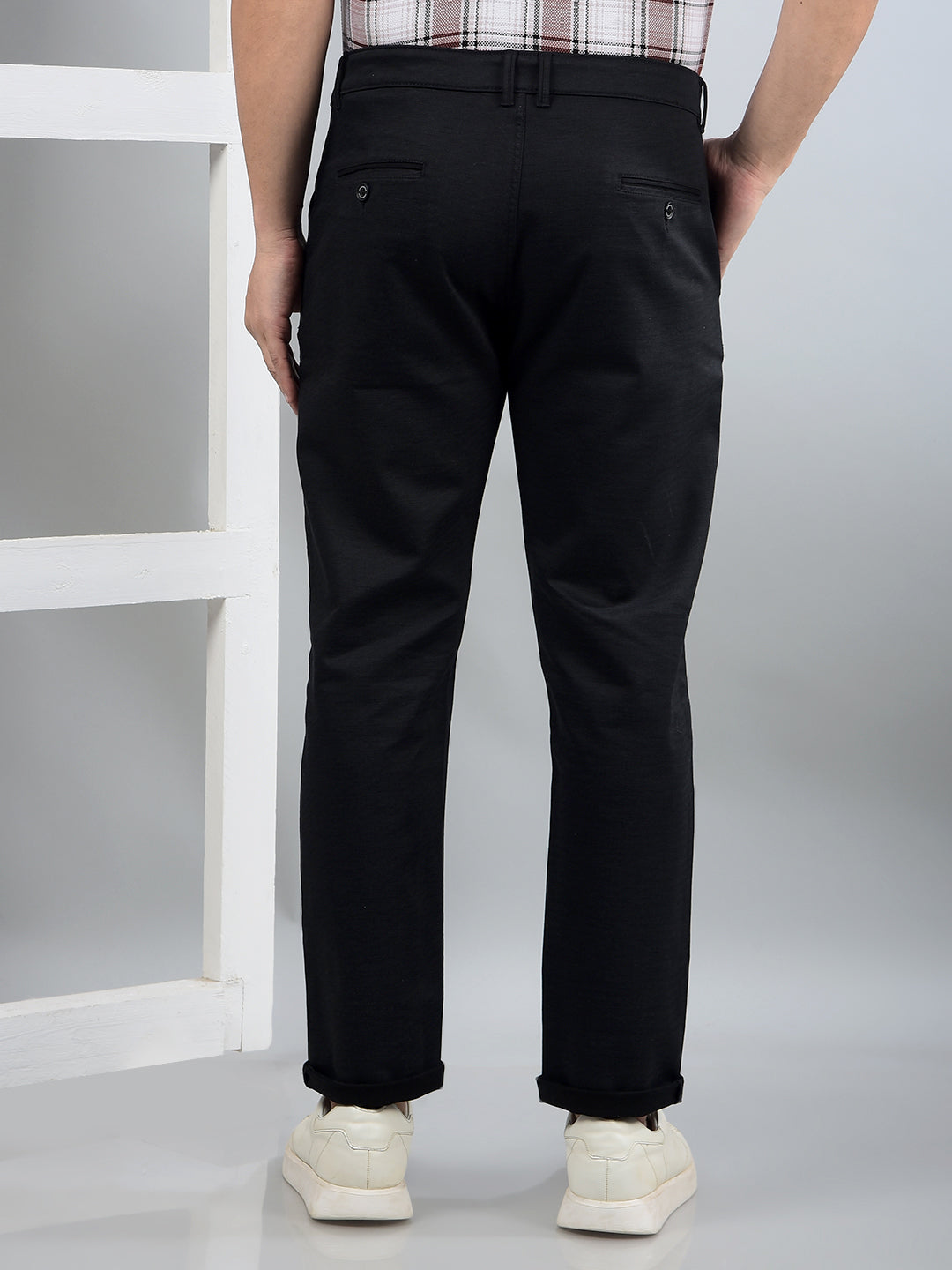 Black Trousers-Men Trousers-Crimsoune Club