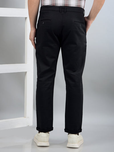 Black Trousers-Men Trousers-Crimsoune Club