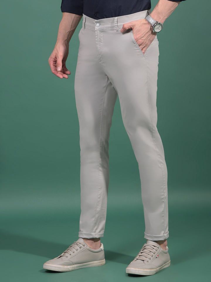 Grey Trousers-Men Trousers-Crimsoune Club