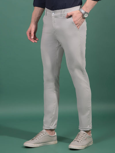 Grey Trousers-Men Trousers-Crimsoune Club