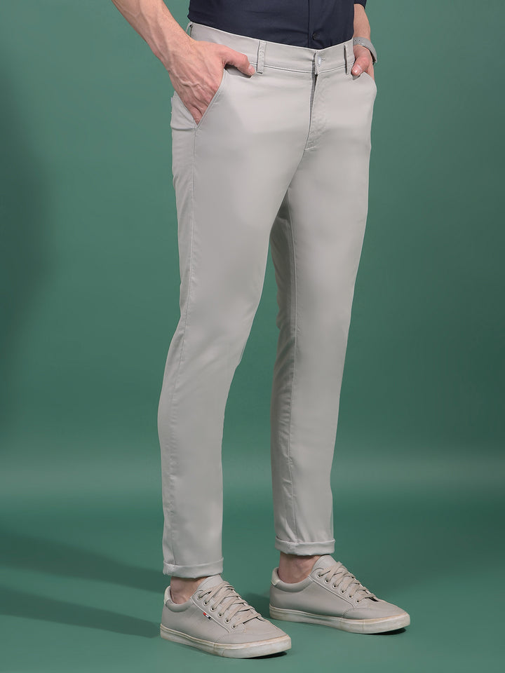 Grey Trousers-Men Trousers-Crimsoune Club