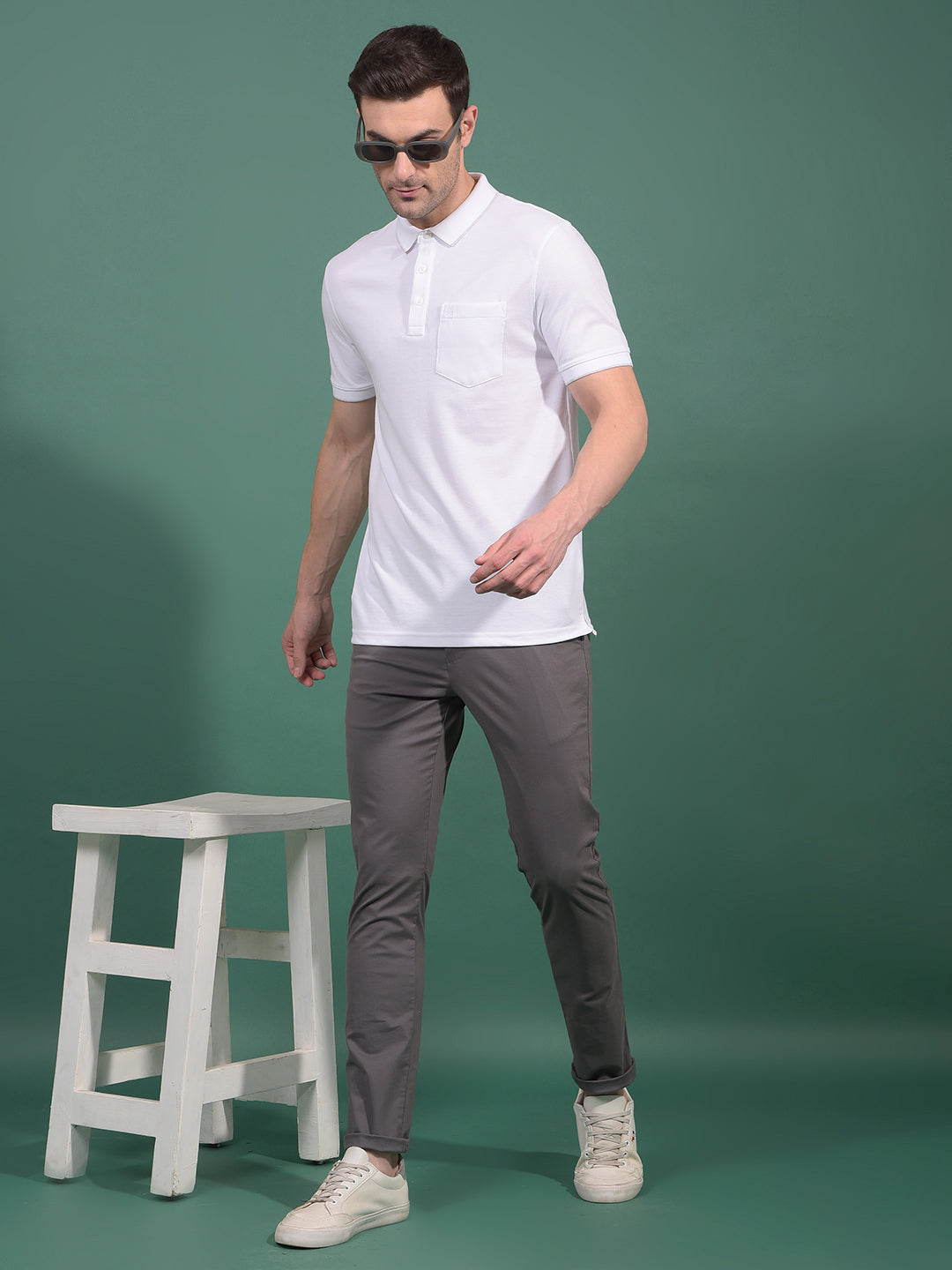Grey Trousers-Men Trousers-Crimsoune Club