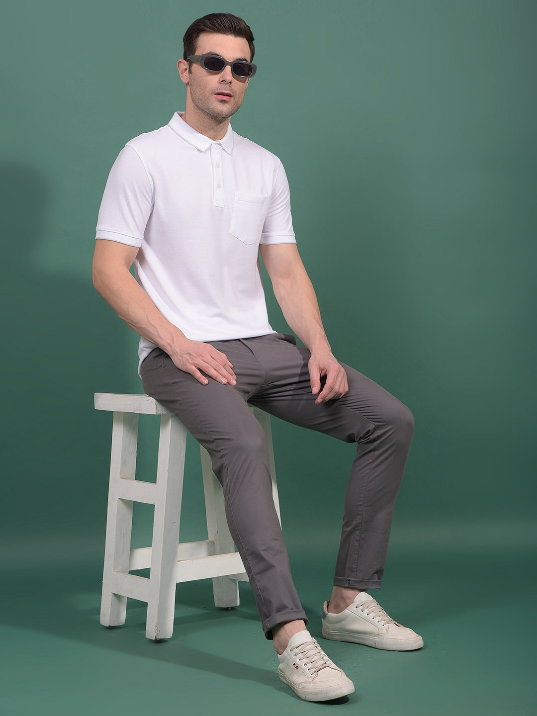 Grey Trousers-Men Trousers-Crimsoune Club