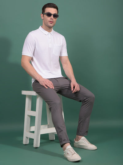 Grey Trousers-Men Trousers-Crimsoune Club