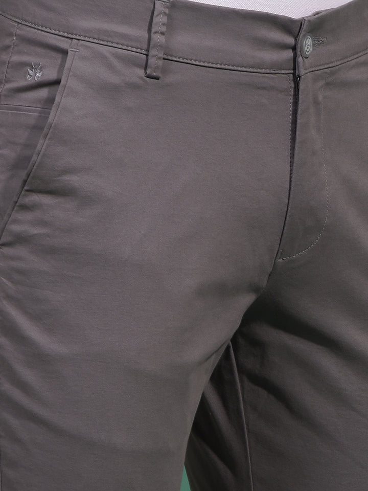 Grey Trousers-Men Trousers-Crimsoune Club