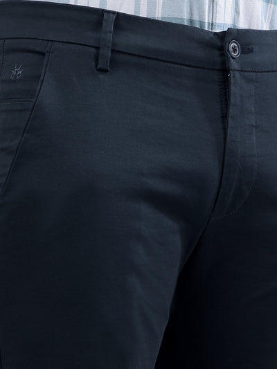 Navy Blue Trousers-Men Trousers-Crimsoune Club