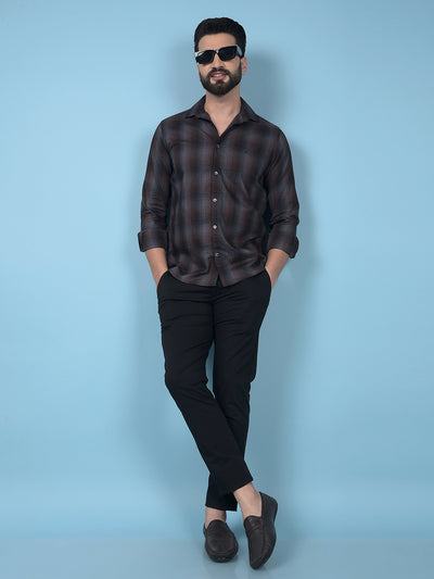 Black Trousers-Men Trousers-Crimsoune Club