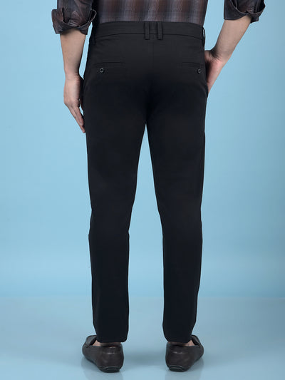Black Trousers-Men Trousers-Crimsoune Club