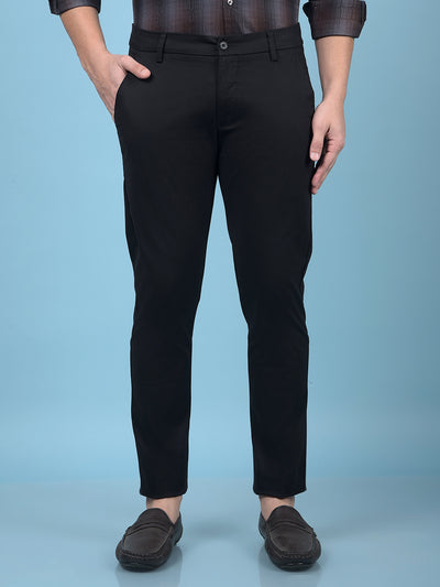Black Trousers-Men Trousers-Crimsoune Club