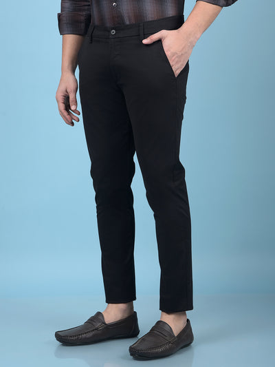 Black Trousers-Men Trousers-Crimsoune Club
