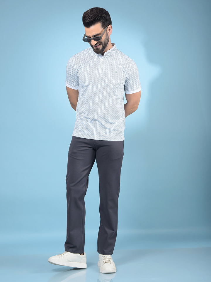 Grey Trousers-Men Trousers-Crimsoune Club