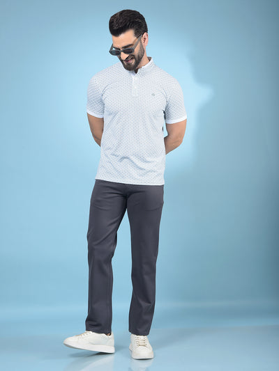 Grey Trousers-Men Trousers-Crimsoune Club