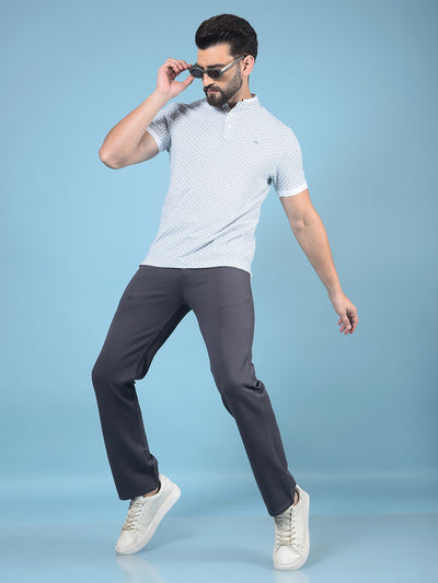 Grey Trousers-Men Trousers-Crimsoune Club
