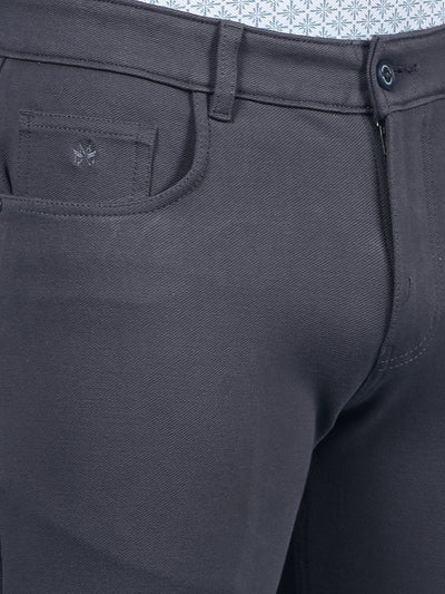 Grey Trousers-Men Trousers-Crimsoune Club