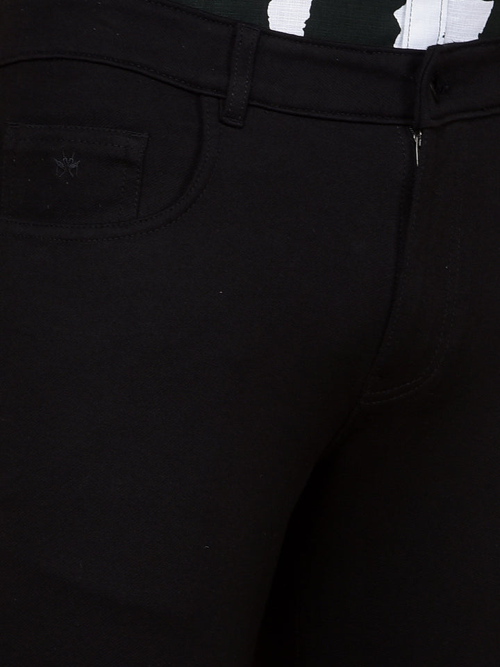 Black Trousers-Men Trousers-Crimsoune Club