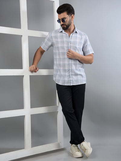 Black Printed Trousers-Men Trousers-Crimsoune Club