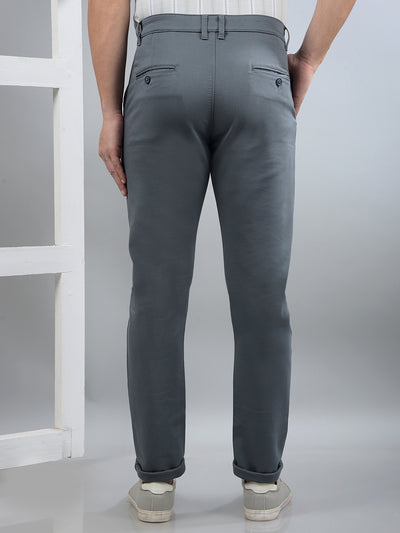 Grey Trousers-Men Trousers-Crimsoune Club
