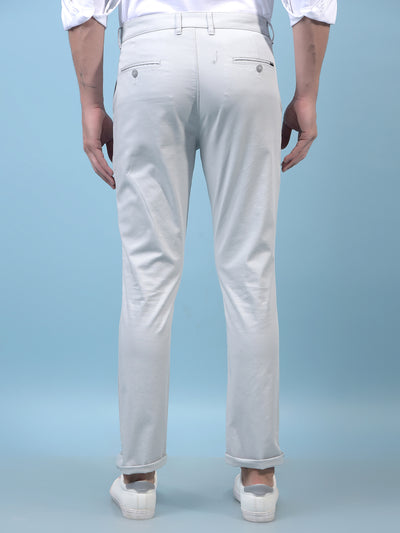 Men's Grey Trousers-Men Trousers-Crimsoune Club
