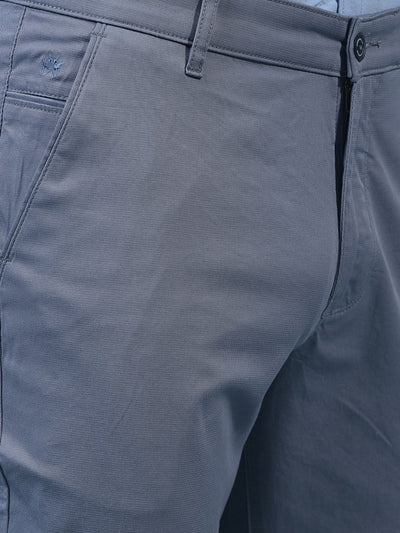 Men's Blue Trousers-Men Trousers-Crimsoune Club