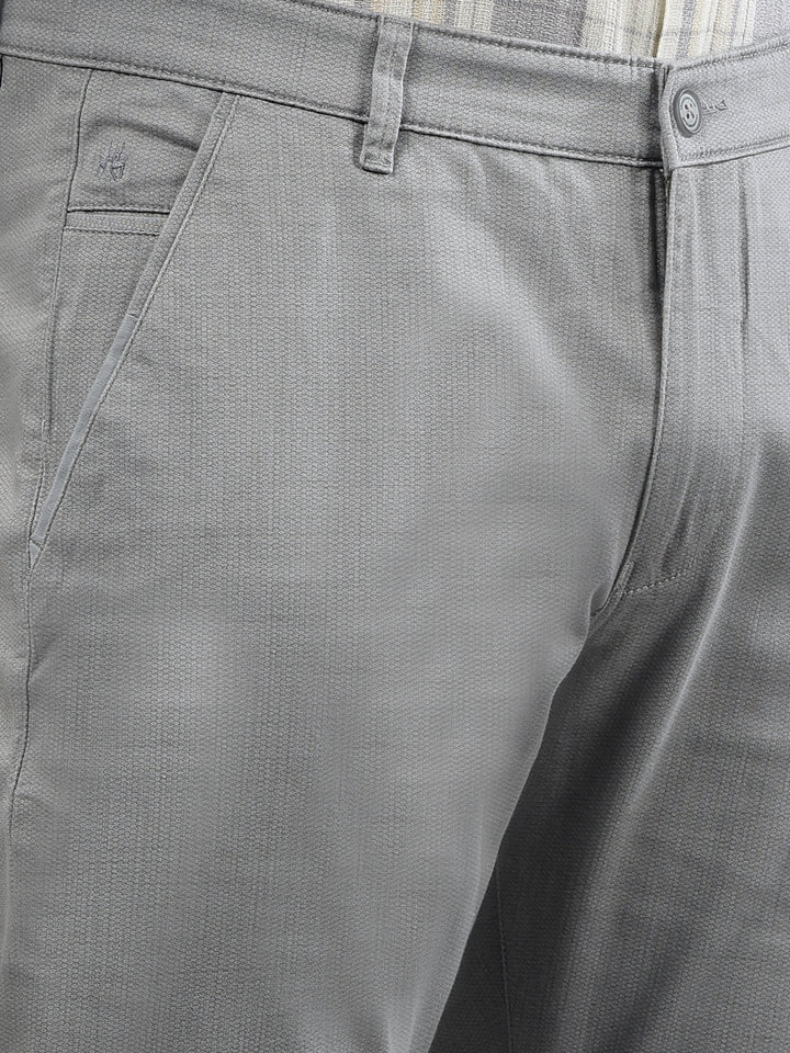 Grey Printed Trousers-Men Trousers-Crimsoune Club