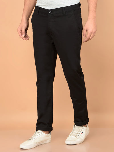 Black Trousers-Men Trousers-Crimsoune Club