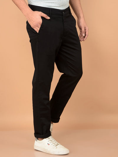 Black Trousers-Men Trousers-Crimsoune Club
