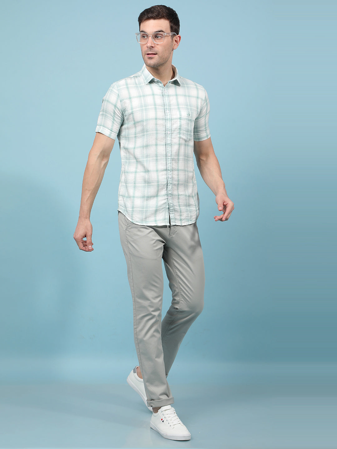 Grey Trousers-Men Trousers-Crimsoune Club