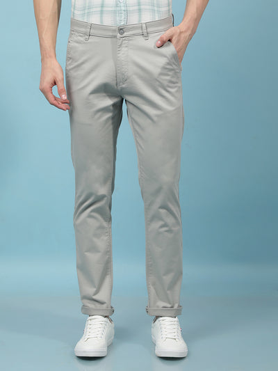 Grey Trousers-Men Trousers-Crimsoune Club