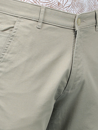 Khaki Trousers-Men Trousers-Crimsoune Club