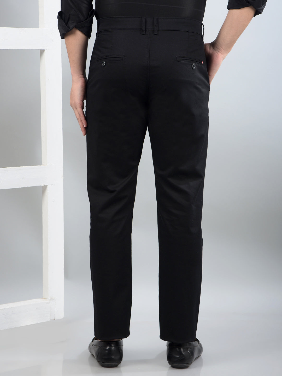 Black Trousers-Men Trousers-Crimsoune Club