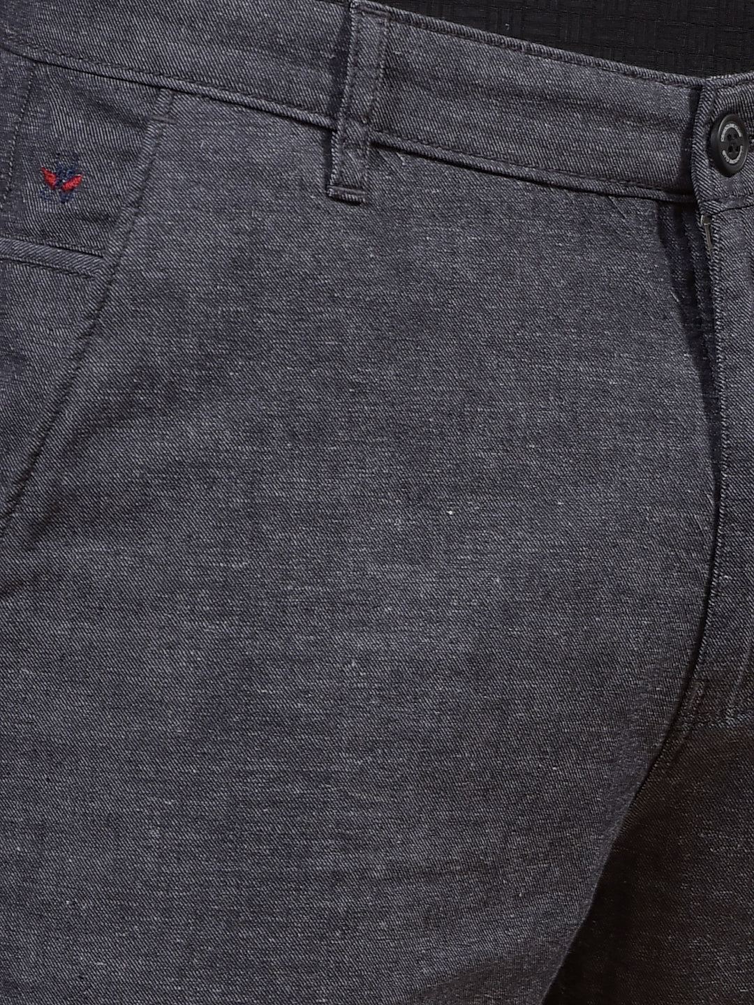 Black Linen Trousers-Men Trousers-Crimsoune Club