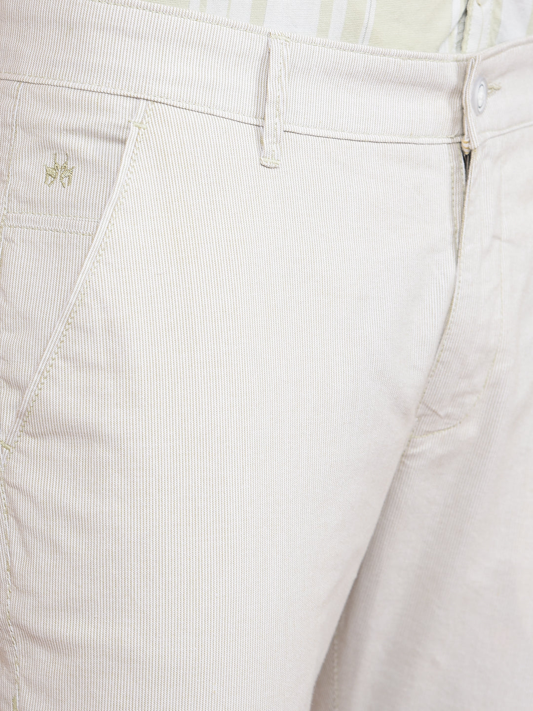 Olive Textured Trousers-Men Trousers-Crimsoune Club