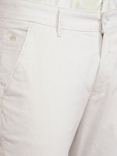 Olive Textured Trousers-Men Trousers-Crimsoune Club