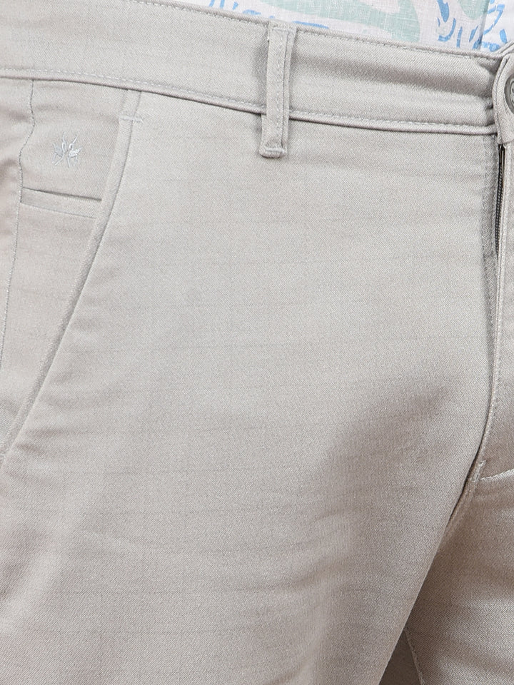 Grey Printed Trousers-Men Trousers-Crimsoune Club