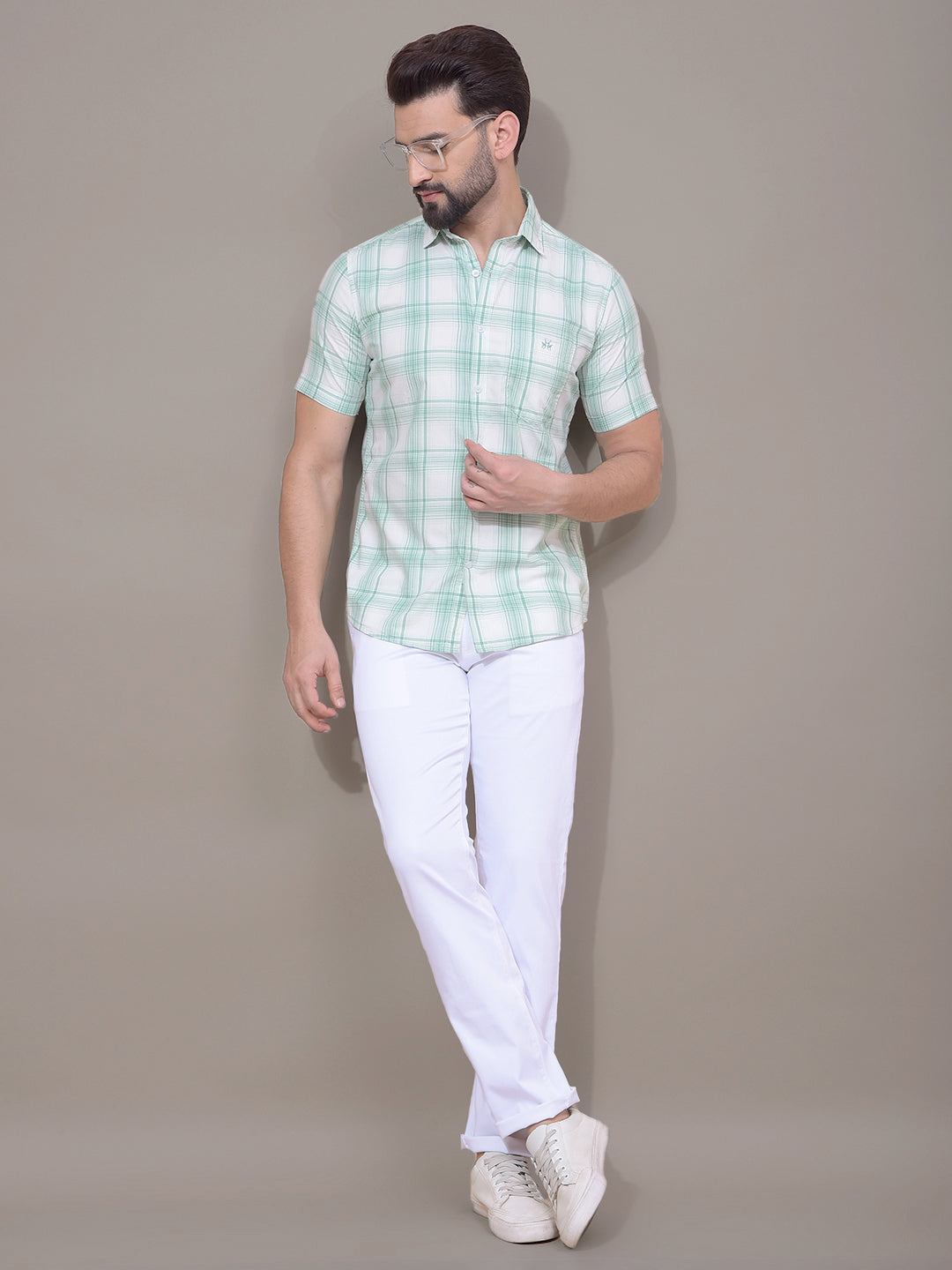 White Trousers-Men Trousers-Crimsoune Club