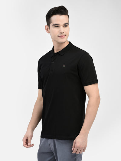 Black T-Shirt-Men T-Shirts-Crimsoune Club