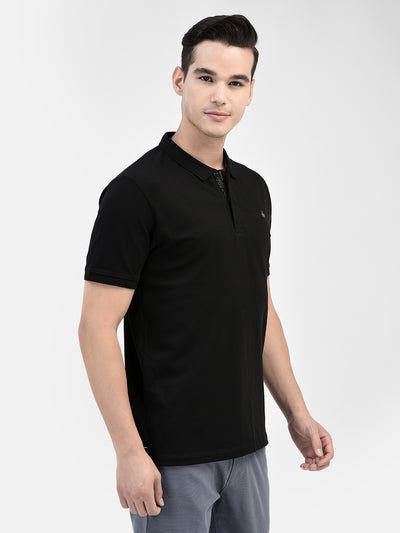 Black T-Shirt-Men T-Shirts-Crimsoune Club