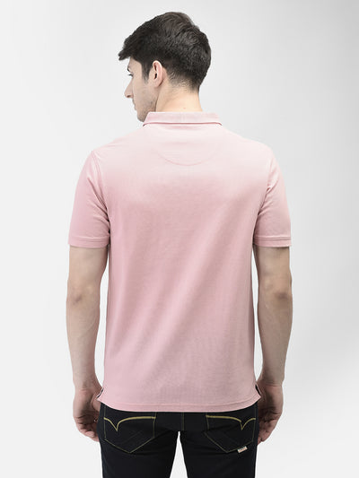 Peach T-Shirt-Men T-shirts-Crimsoune Club