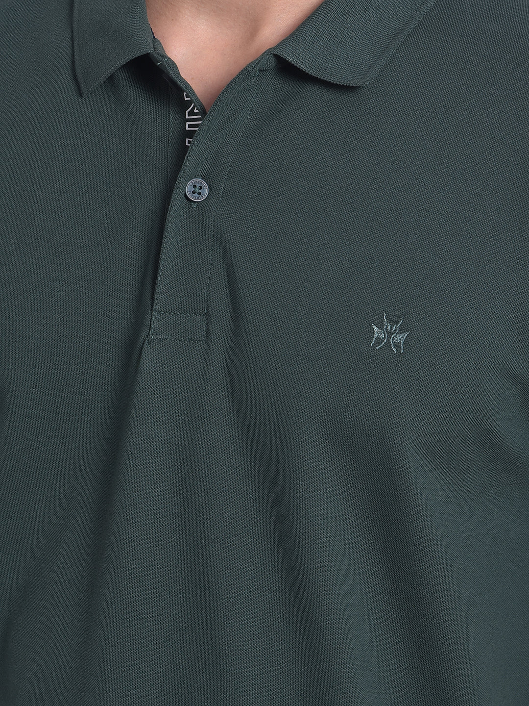 Green Polo T-shirt-Men Jeans-Crimsoune Club