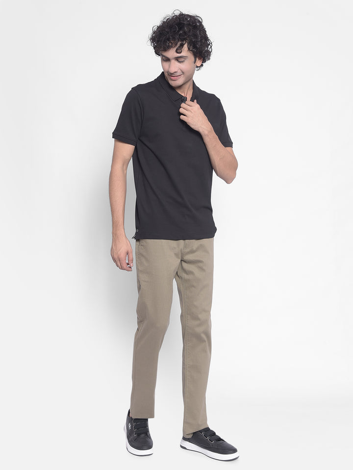 Black T-Shirt-Men T-Shirts-Crimsoune Club