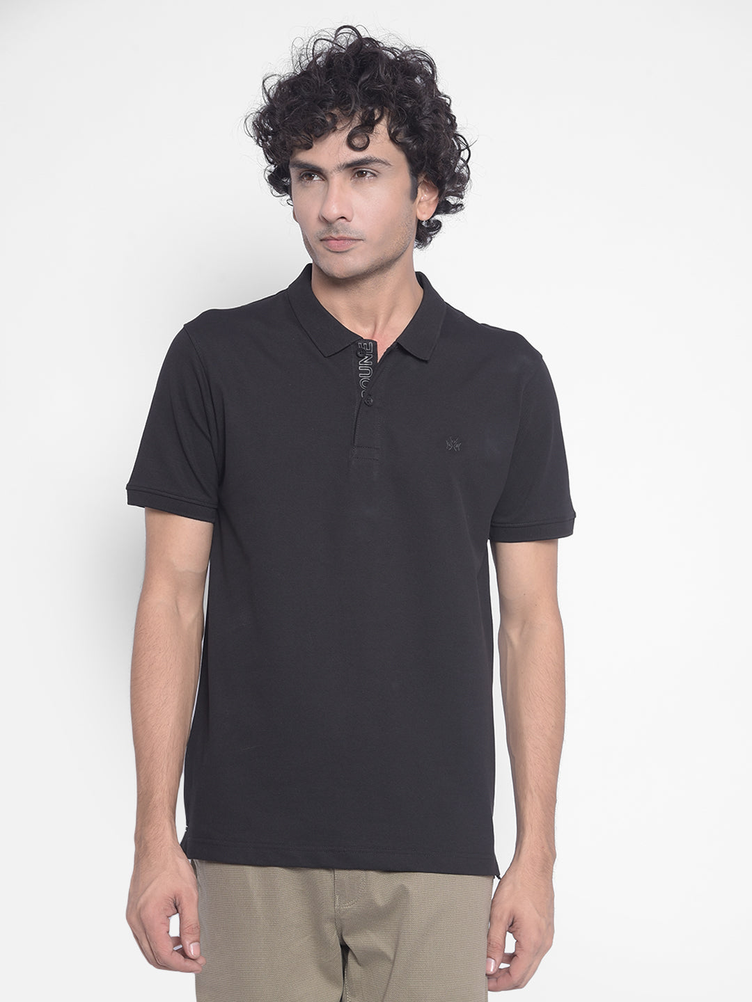 Black T-Shirt-Men T-Shirts-Crimsoune Club
