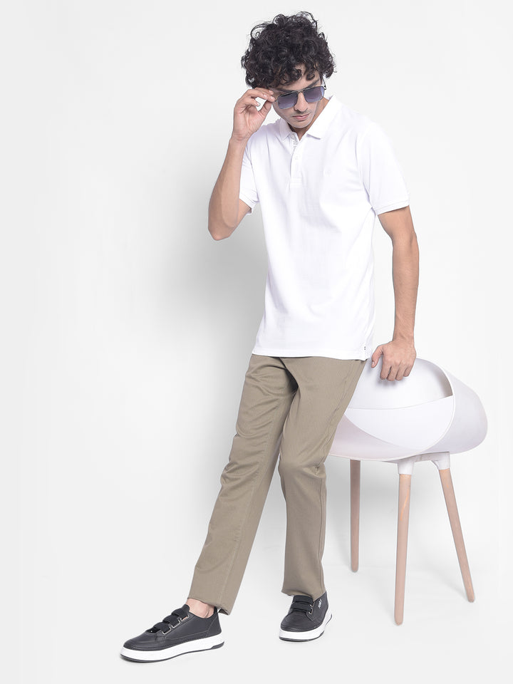 White T-Shirt-Men T-Shirts-Crimsoune Club