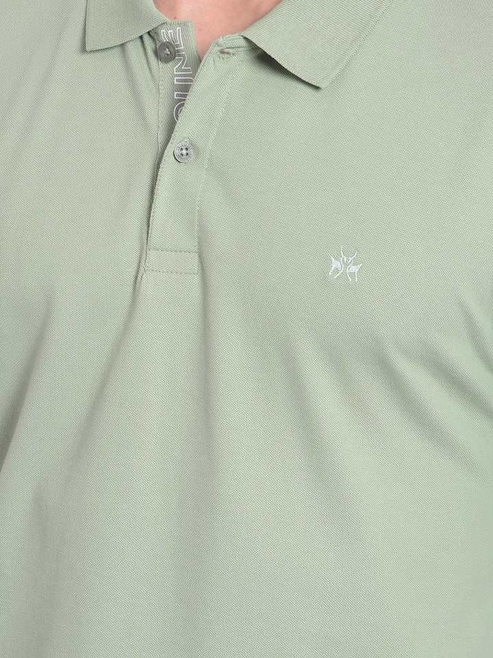 Green T-shirt-Men Jeans-Crimsoune Club