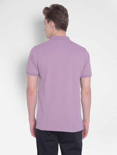 Purple T-Shirt-Men T-Shirts-Crimsoune Club