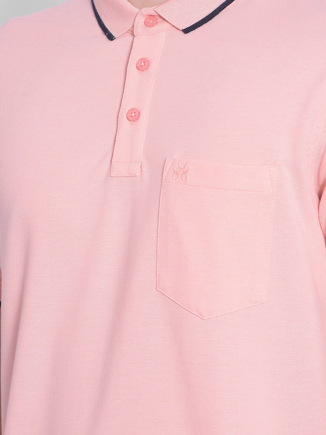 Pink T-Shirt-Men T-Shirts-Crimsoune Club